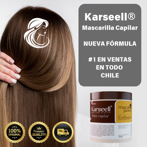 Karseell®️ Mascarilla Capilar con Colágeno